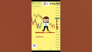 no signal no trade no over trading with Algo Indicator #nifty #banknifty