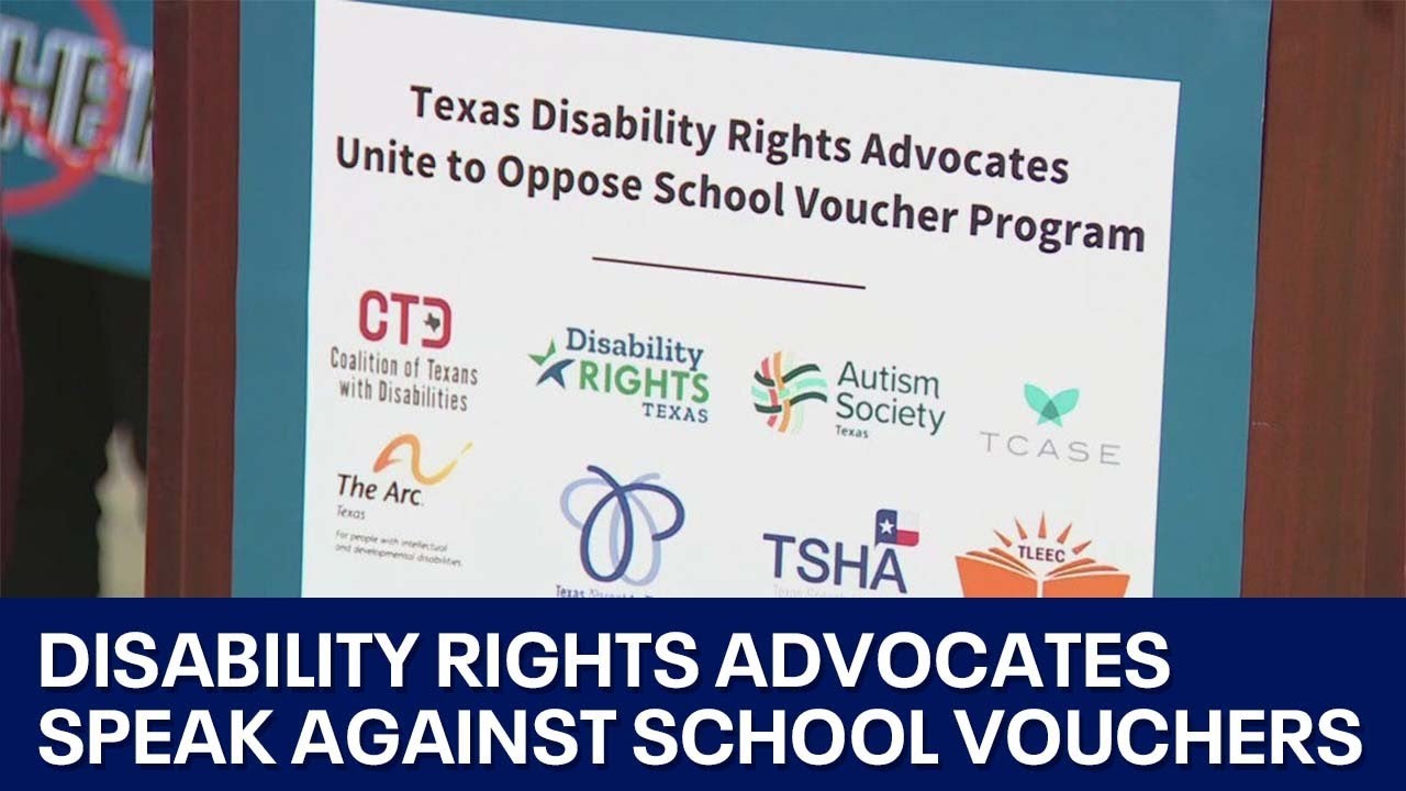 Disability rights advocates speak out against school vouchers | FOX 7 ...