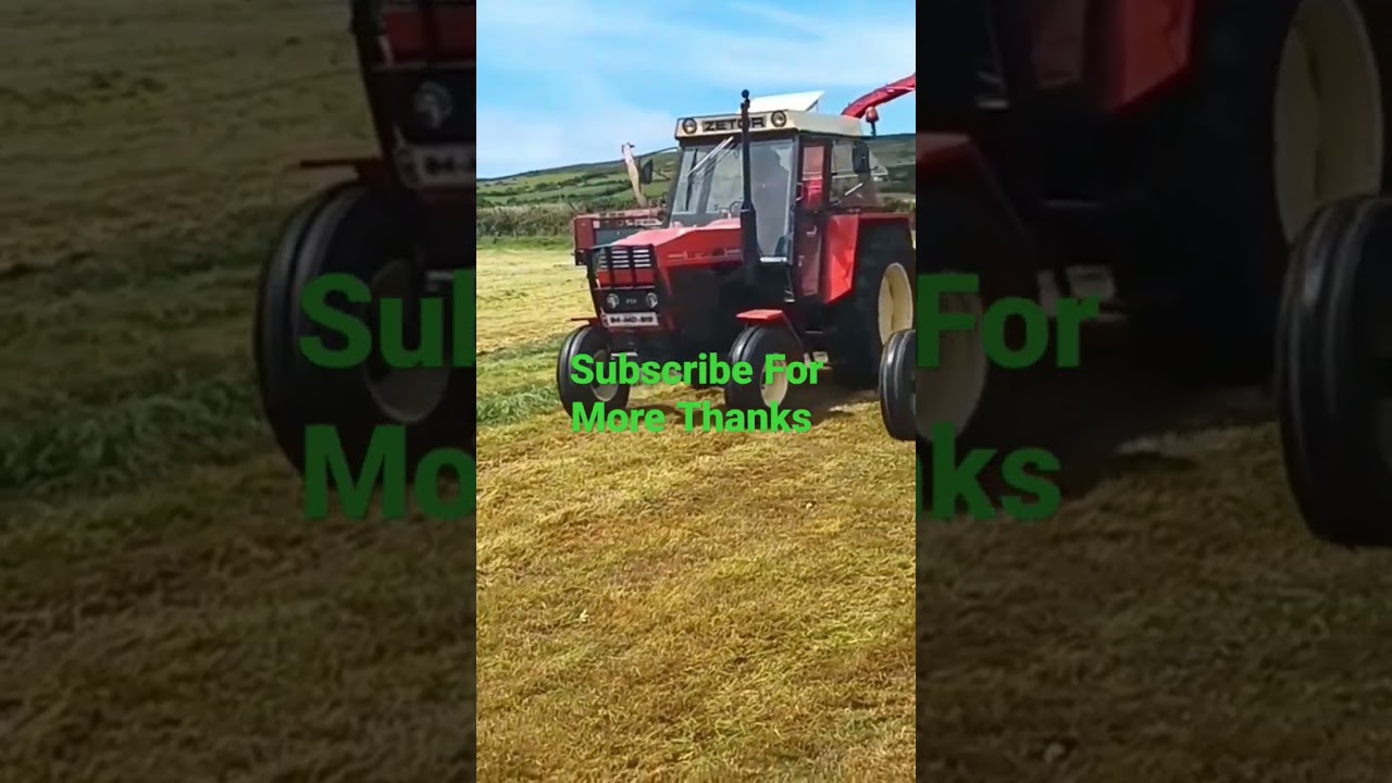 fordson major ford 7000 zetor 8011 old school silage day