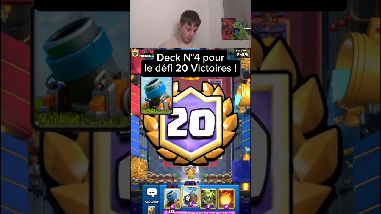 Le Meilleur Deck Mortier pour le Défi 20 Victoires !
