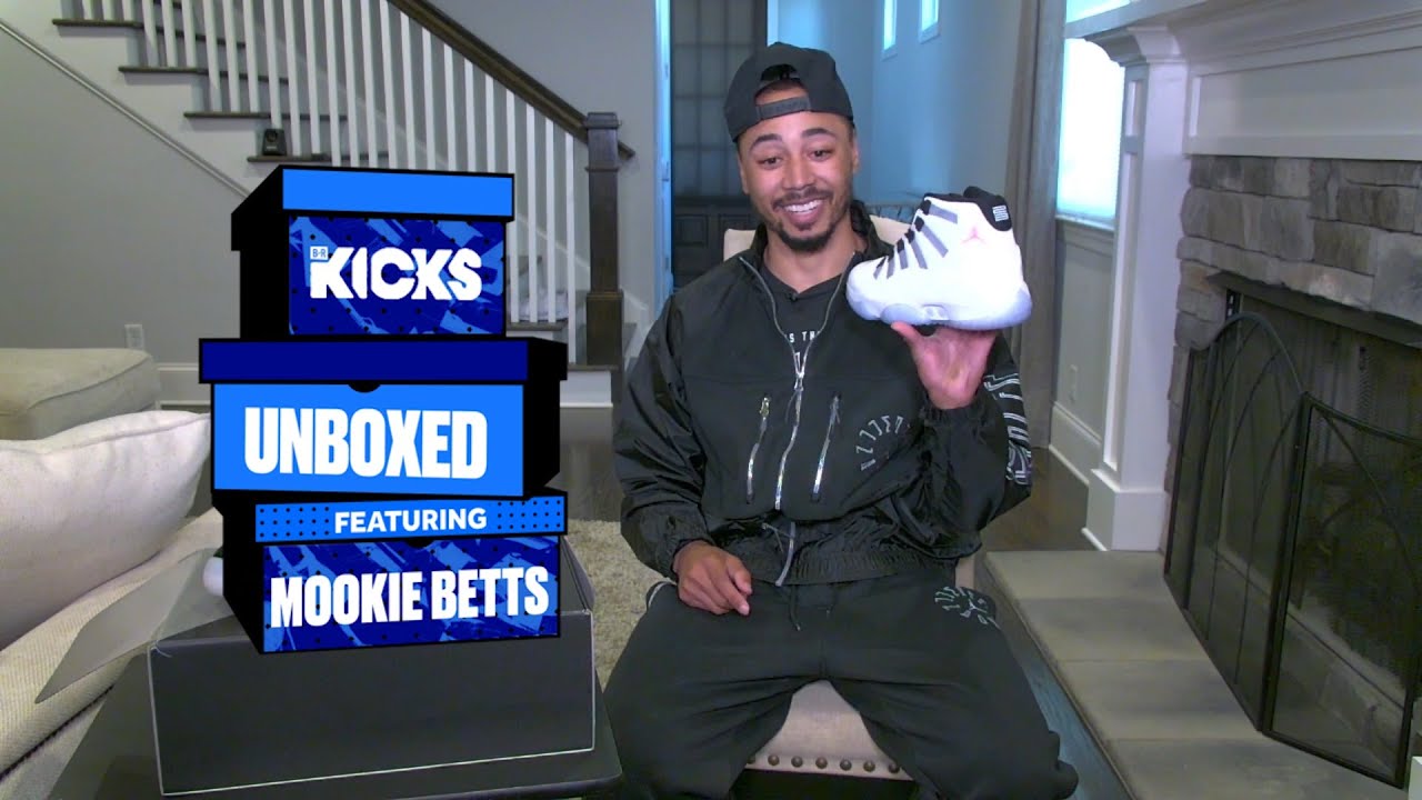 MOOKIE BETTS UNVEILS THE AIR JORDAN 11 ADAPT AND JUBILEE COLORWAY -  YouTube