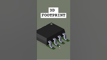 3D Footprint in Allegro PCB Design | PCB Design Course | LtlBiTech #electronics #orcad #pcb #shorts
