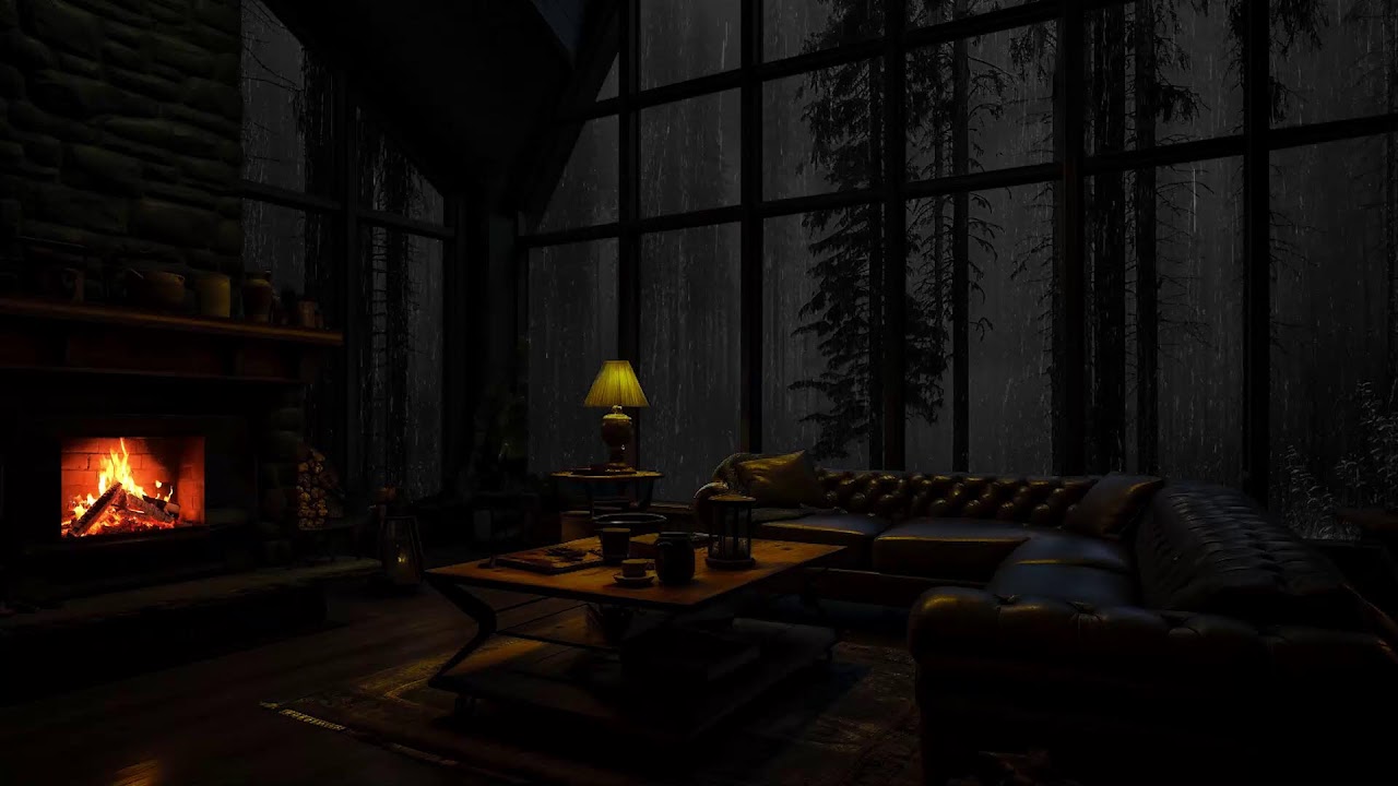 Rain and Fireplace Sounds – Find Your Balance Between Relaxation and Work