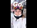 Milla Jovovich skiing