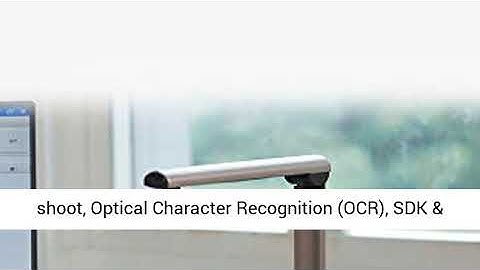 iCODIS X7 Book & Document Scanner, 15MP High Definition Portable Document Camera, A3