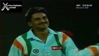 India vs West Indies Match 6 Sharjah Akai Singer Champions Trophy 1997