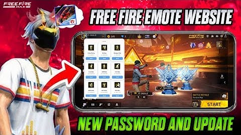 🔥Free Fire Emote Website Passwords | All Premium Emotes 100% Real & Working 2025😍| FF  Emote