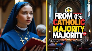 6 Countries with Unbelievable Catholic Growth – From Zero to Majority!