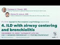 ILD with airway centering and bronchiolitis - Dr. Colby (Mayo) #PULMPATH