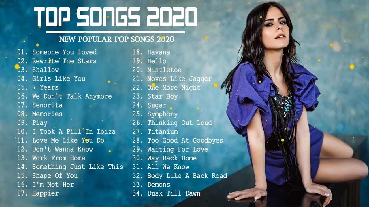 Слушать популярные песни 2020
