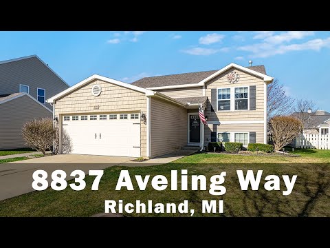 8837 Aveling Way, Richland, MI home video tour