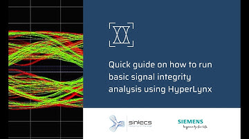 Quick guide on how to run basic signal integrity analysis using HyperLynx SI ALT