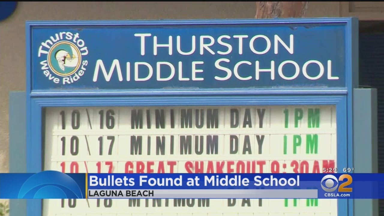 Several Bullets Discovered At Laguna Beach School YouTube several-bullets-discovered-at-laguna-beach-school-youtube