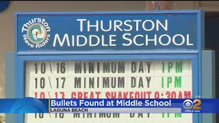 Several Bullets Discovered At Laguna Beach School