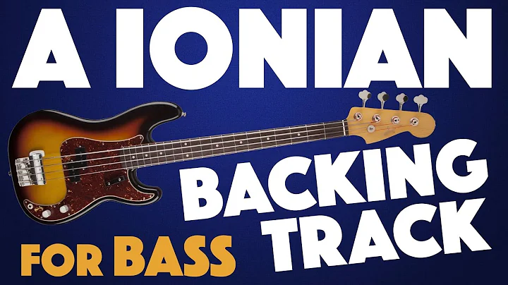 A Ionian (Major) Backing Track For Bass