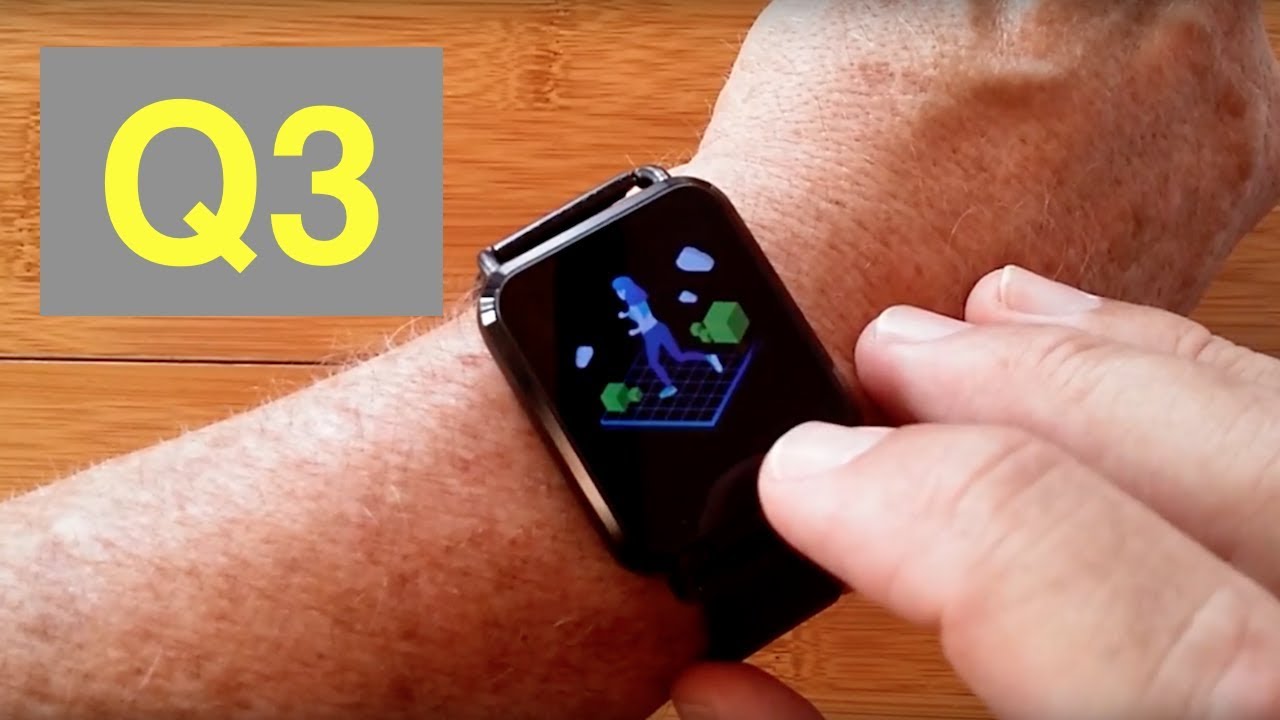 Newwear Q3 IP67 Waterproof Blood Pressure Health Sports Fitness Smartband Unboxing Review
