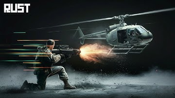Rust - Homing Missile Launcher vs Patrol Helicopter