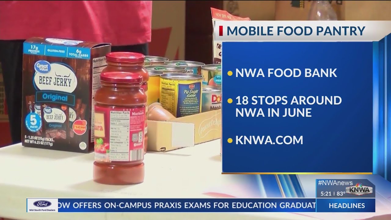 Northwest Arkansas Food Bank reveals schedule for mobile food pantry
