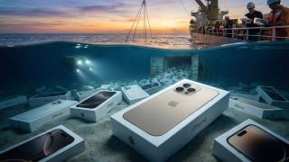We Found $80,000,000 Worth of iPhones Deep Under the Sea | Real Salvage Operation