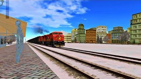 THE LONGEST TRAIN PASSING THE CENTRAL STATION | Train and rail yard simulator 2022