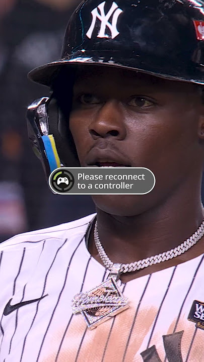 Jazz Chisholm Jr's controller unplugged 😂 #mlb #baseball #Dodgers #Worldseries #Yankees