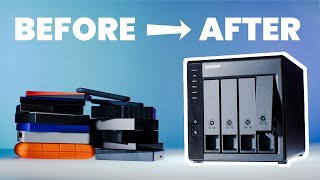 Do you have too many external hard drives? QNAP TR004 DAS!