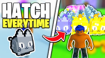 How To Hatch Huge Pixel Cats EVERY TIME! (Pet Simulator X)
