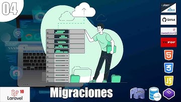 04 Migración de tablas a la BASE de DATOS en el curso de LARAVEL 10 Sistema de control de asistencia