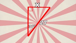 Find Missing Side Length with Only an Angle and One other Side