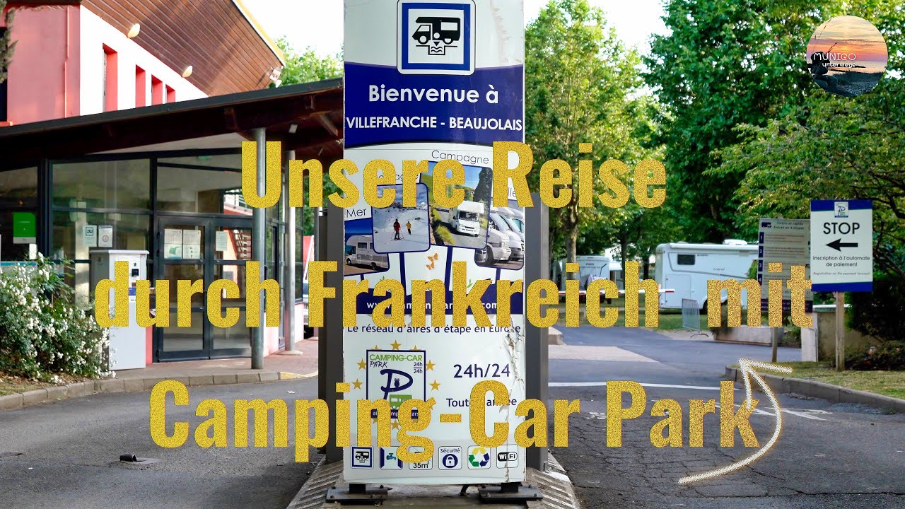 Durchreise nach Spanien 1. Stop vor Lyon 2. Stop vor Narbonne