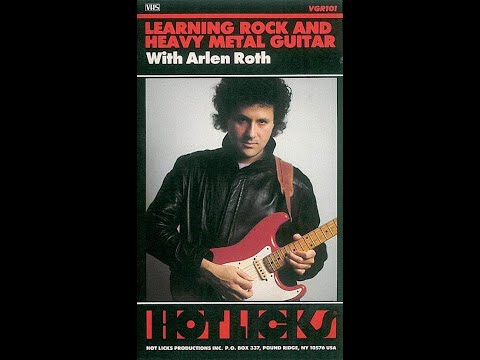 Arlen Roth - Learn Rock And Heavy Metal Guitar vhs