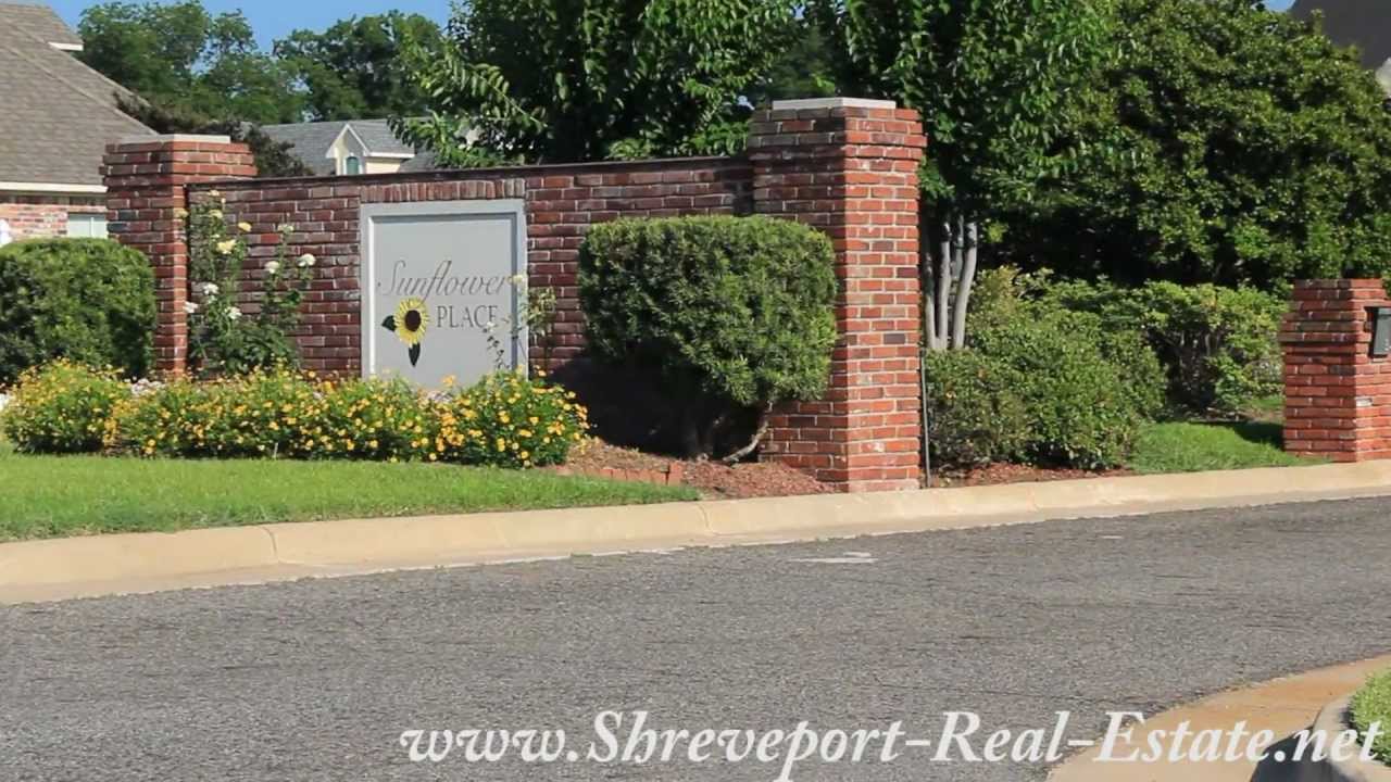 Sunflower Place Subdivision Neighborhood Bossier City, LA YouTube