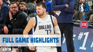 Luka Doncic's SIXTH-STRAIGHT 30-point triple-double | 3\/9\/24