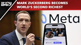 Mark Zuckerberg Becomes World's Second Richest, Overtakes Jeff Bezos, Elon Musk