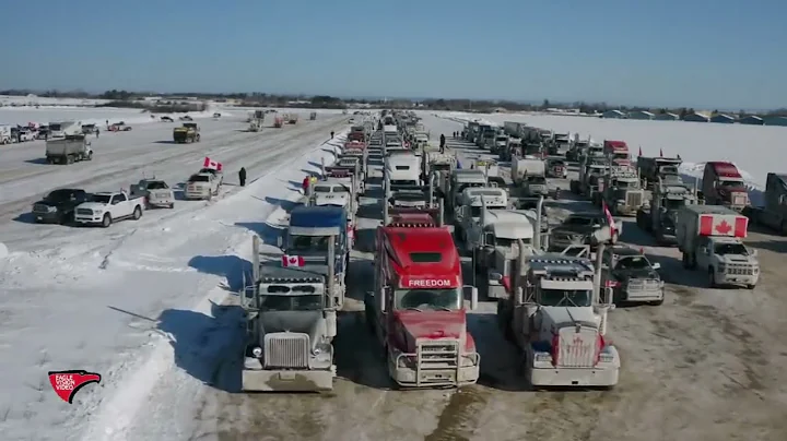 Freedom Convoy Tribute with William Wallace. (Canadian and Australian Convoy protest)