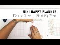 Plan with Me | Mini Happy Planner |  Monthly Layout ft. Design Lovely Studio | May, 2020