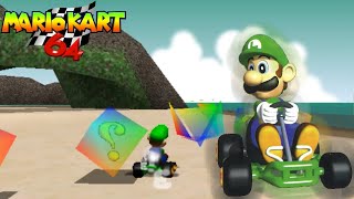 Mushroom Cup 150Cc Grand Prix As Luigi - Mario Kart 64
