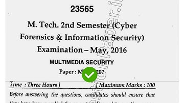 2016 Mdu Mtech CFIS 2nd Sem Multimedia Technology Question Paper