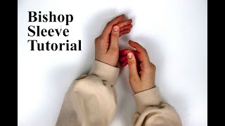 How to Draft a Bishop Sleeve - TUTORIAL