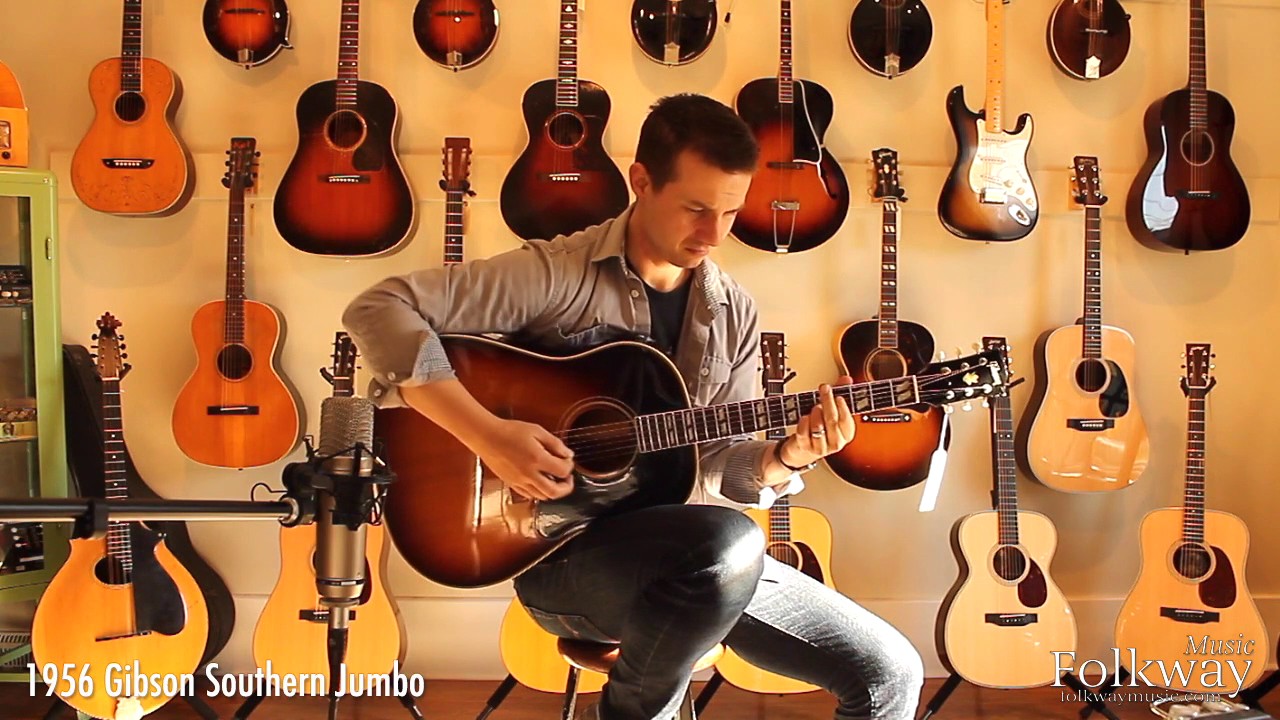Folkway Music - 1956 Gibson Southern Jumbo