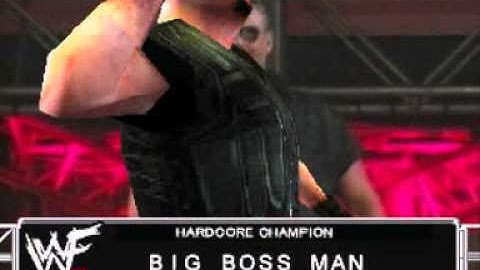 WWF Smackdown 1 Big Boss Man Entrance