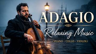 Emotional Adagio Classical Music π» Tchaikovsky Inspired Cello,Violin & Piano For Sleep Relaxing