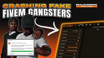 I Banned FAKE FiveM Gangsters Using This Cheat! (Lumia Mod Menu)