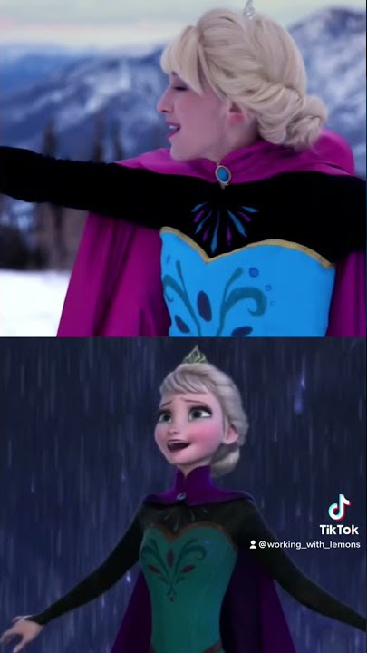 Elsa in Real Life!