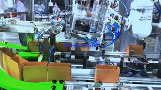 Robotic Case Packer with Two Gripper Types – Multi-SKU Sauce Packaging Update