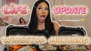 WINGSTOP MUKBANG LIFE UPDATE