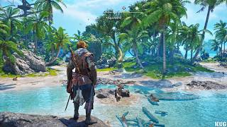 Assassins Creed Black Flag Resynced - Edwards Kenways Robes - Gameplay (PC UHD) [4K60FPS]