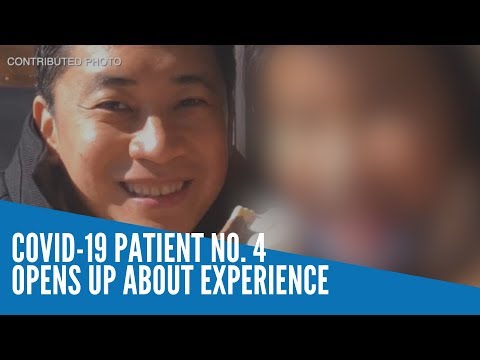 INTERVIEW: COVID-19 Patient No. 4 opens up about experience