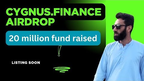 Cygnus.Finance Airdrop is LIVE! Free Tokens for Gamers!"