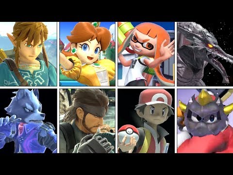 Super Smash Bros. Ultimate - All 68 Characters Gameplay (+ Final Smashes)